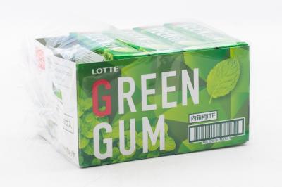 Жвачка LOTTE GREEN GUM 31 грамм