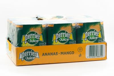 Газированный напиток Perrier Ананас-Манго 250 мл